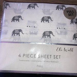 Elephant Sheets - Full Size Set